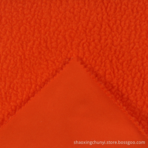 Hot Selling 100% Polyester Soft Handfeeling Plain Drable Berber Fleece for Coat and Jackect